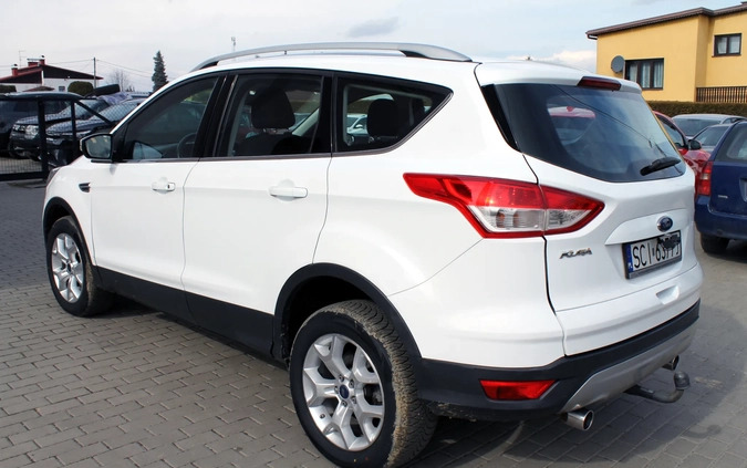 Ford Kuga cena 61900 przebieg: 179700, rok produkcji 2016 z Skoczów małe 232